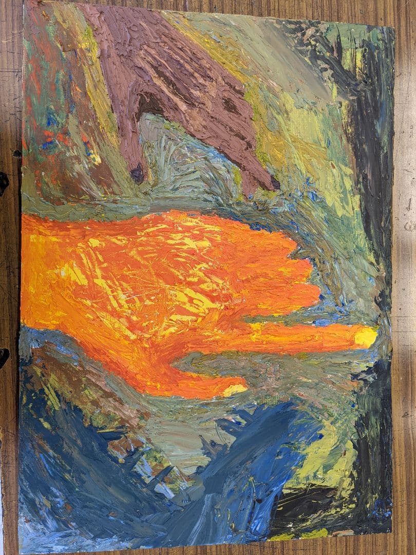 俺の描いたこの世の中で間違いなく1番の最高の絵。ダリもびっくり！