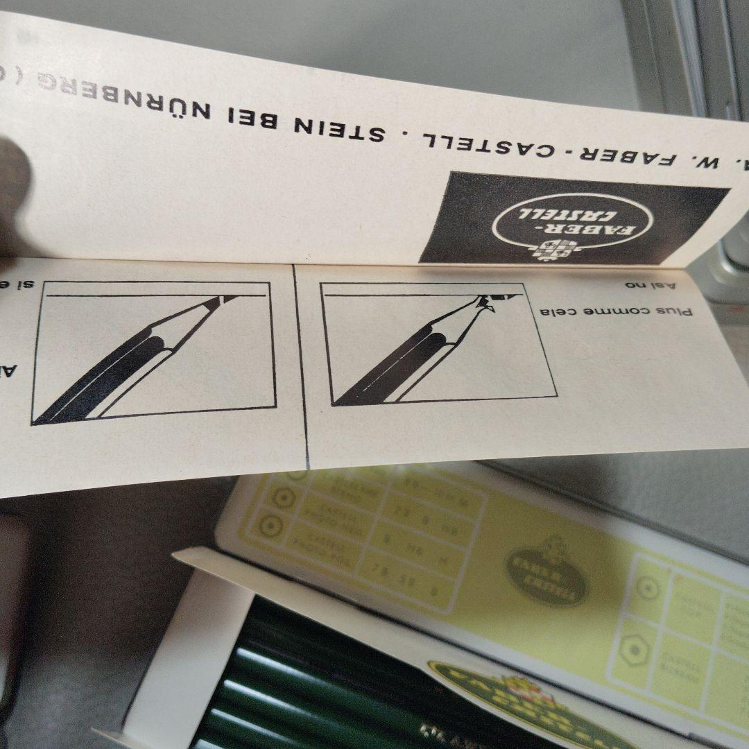 ドイツ A.W.FABER CASTELL 筆箱鉛筆入り