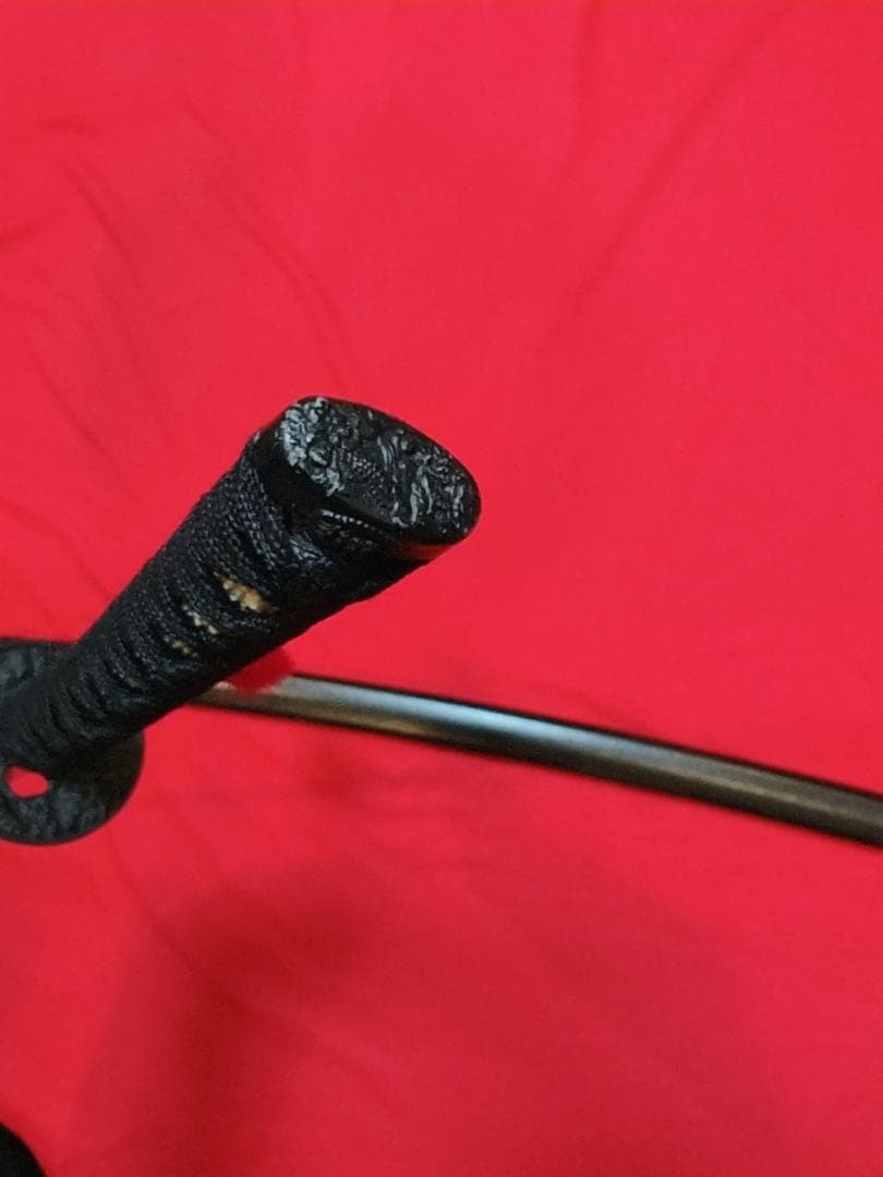 模造刀 雲龍図 拵 日本刀 一作仕立 龍 刀装具 模擬刀 72cm 乱れ刃