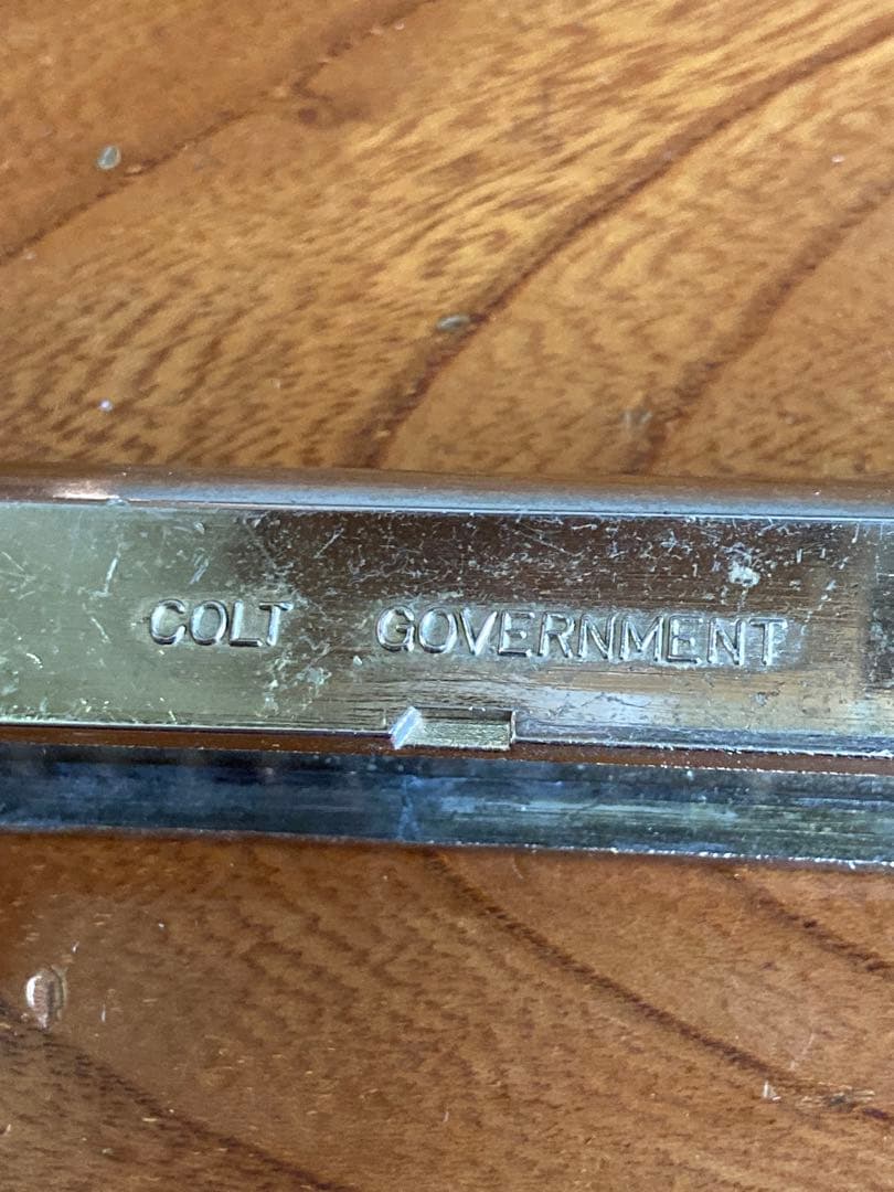 おもちゃ　SAG COLT GOVERNMENT メタルモデルガン　パーツ