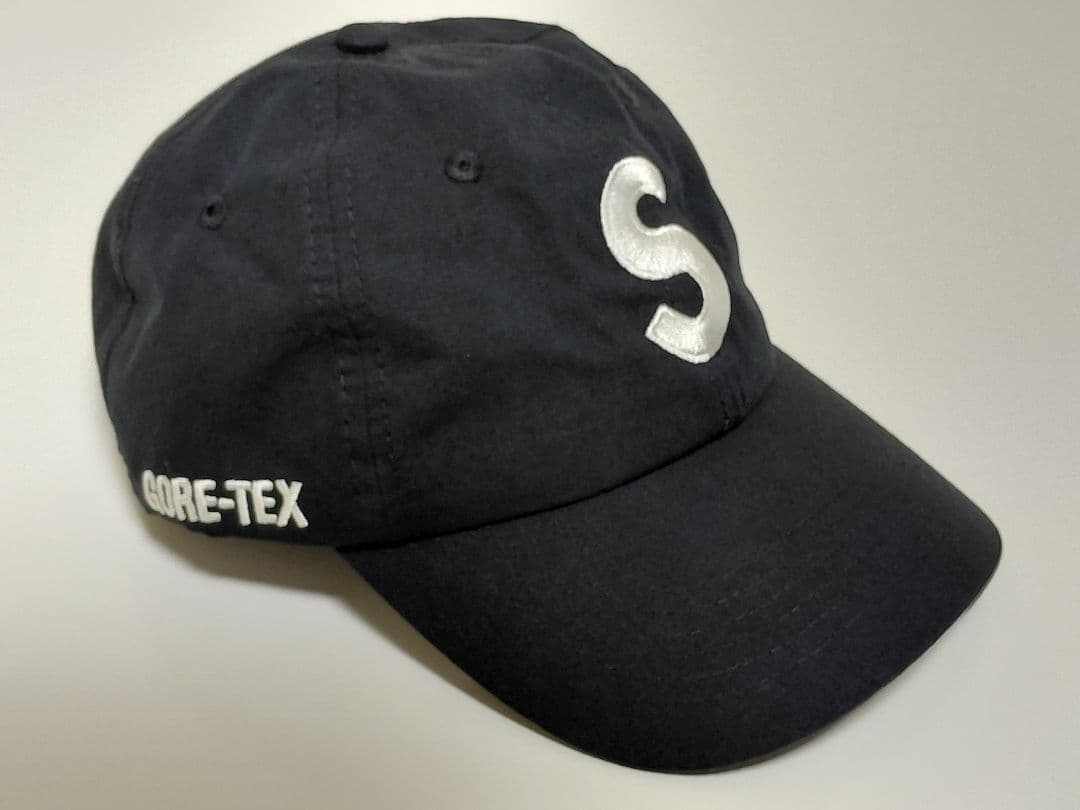 美品　Supreme　GORE-TEX　S Logo　6-Panel　ブラック