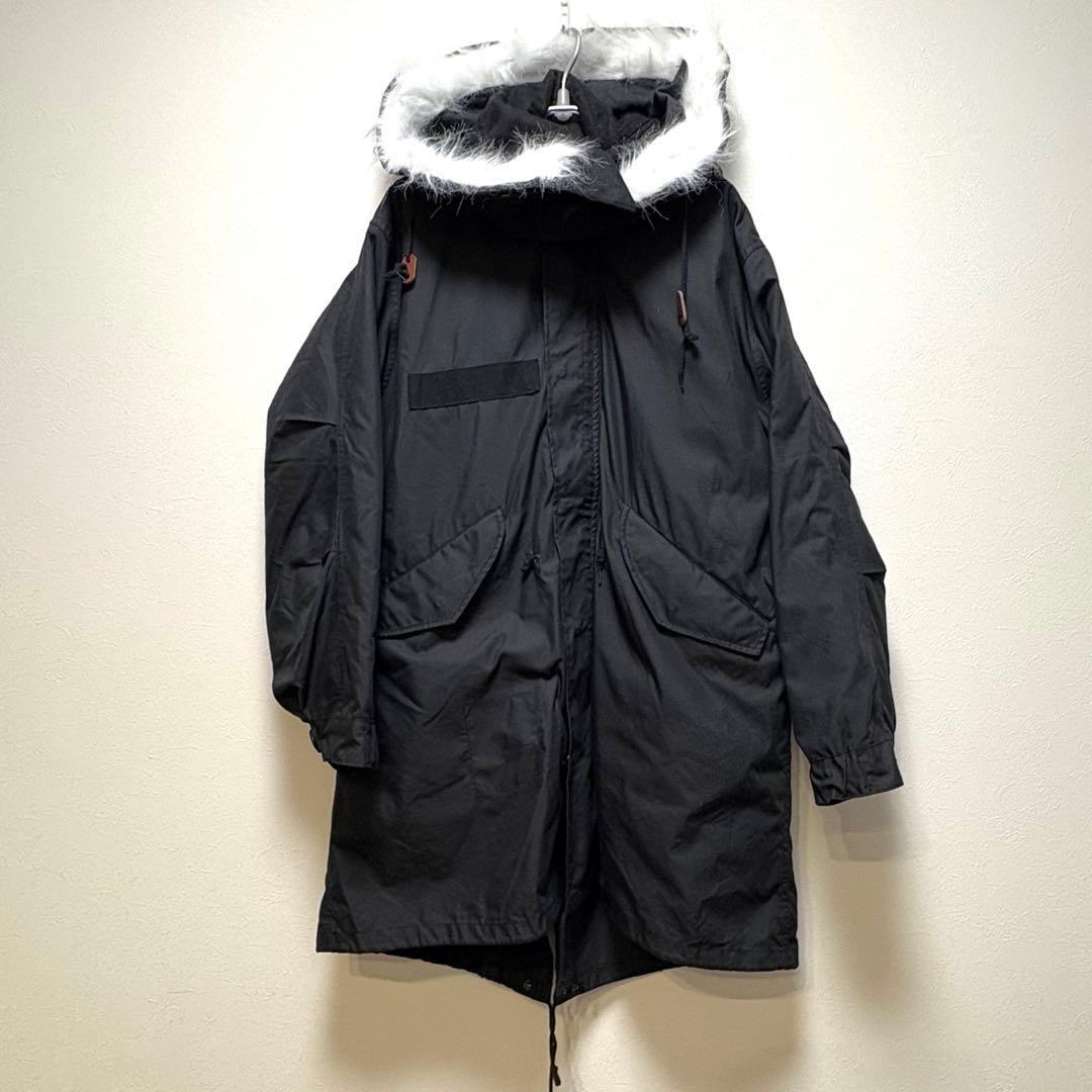 YMCLKY 米軍 M-65 フィールドパーカー モッズコート XS ブラック