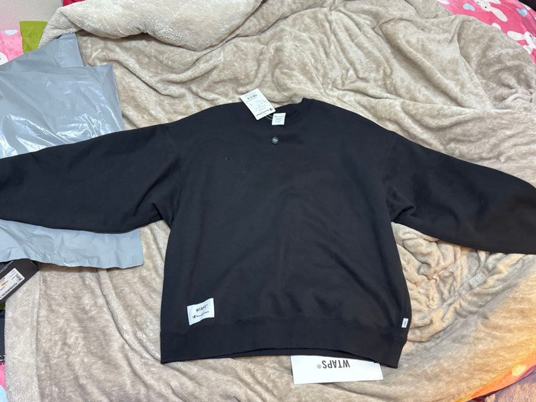 WTAPS×Champion クルーネックスウェットシャツ(C8-Z018)