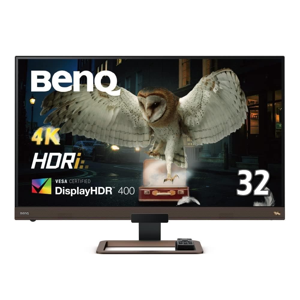 【美品】BenQ EW3280U 32インチ 4K モニター リモコン付属品完備