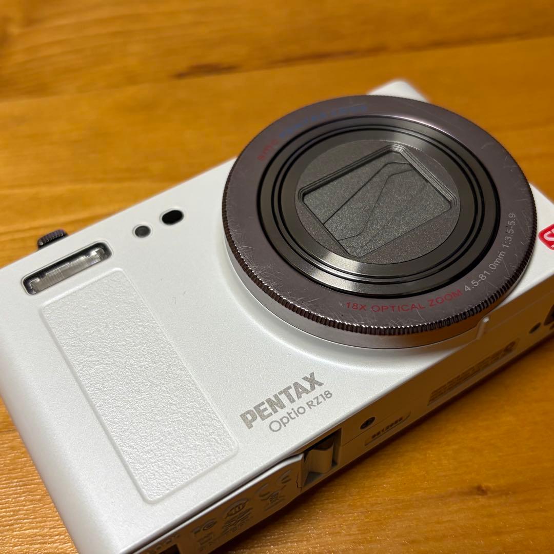 【動作確認済み】コンパクトデジタルカメラ PENTAX Optio RZ18