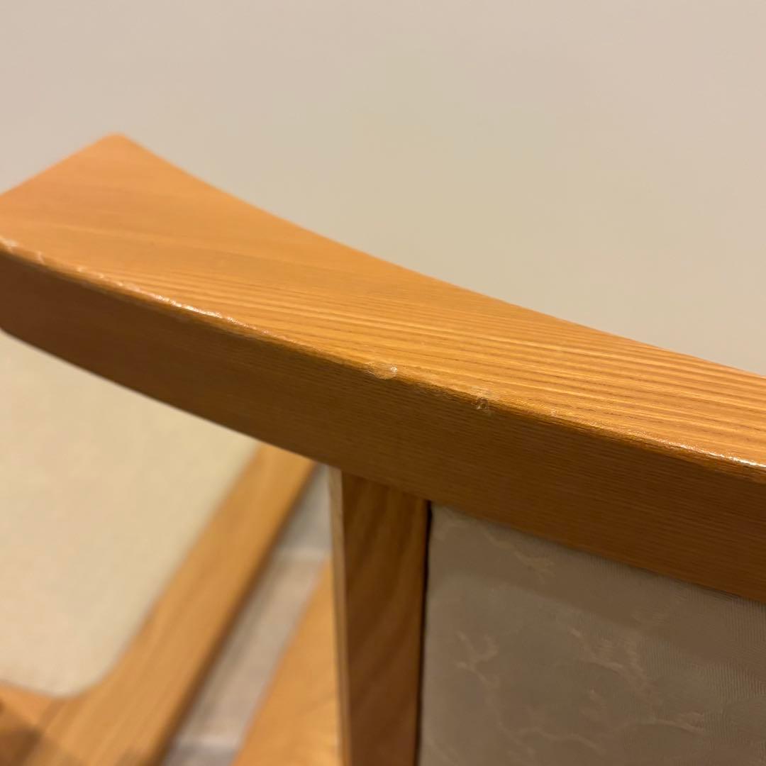 MORISHIGE 定価17万国内最高峰モリシゲ 水葉 和家具和室 座敷椅子2脚