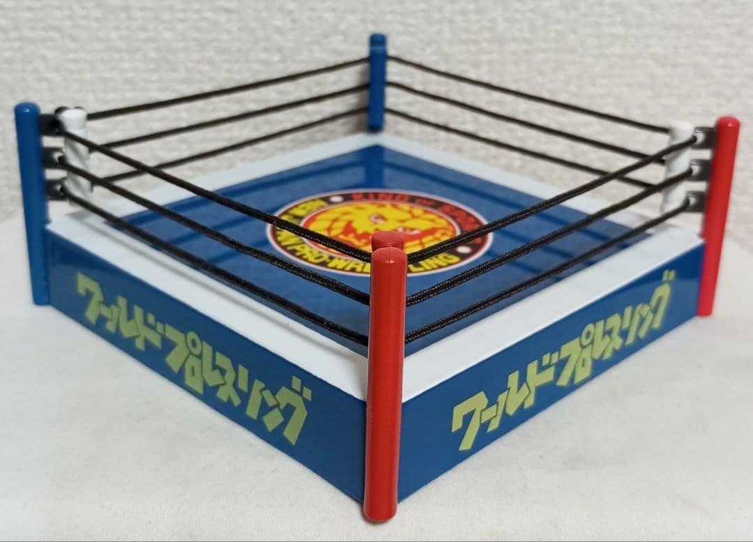初期版 プロ格ヒーローズ 新日本プロレス ライガー 蝶野 リング フィギュア