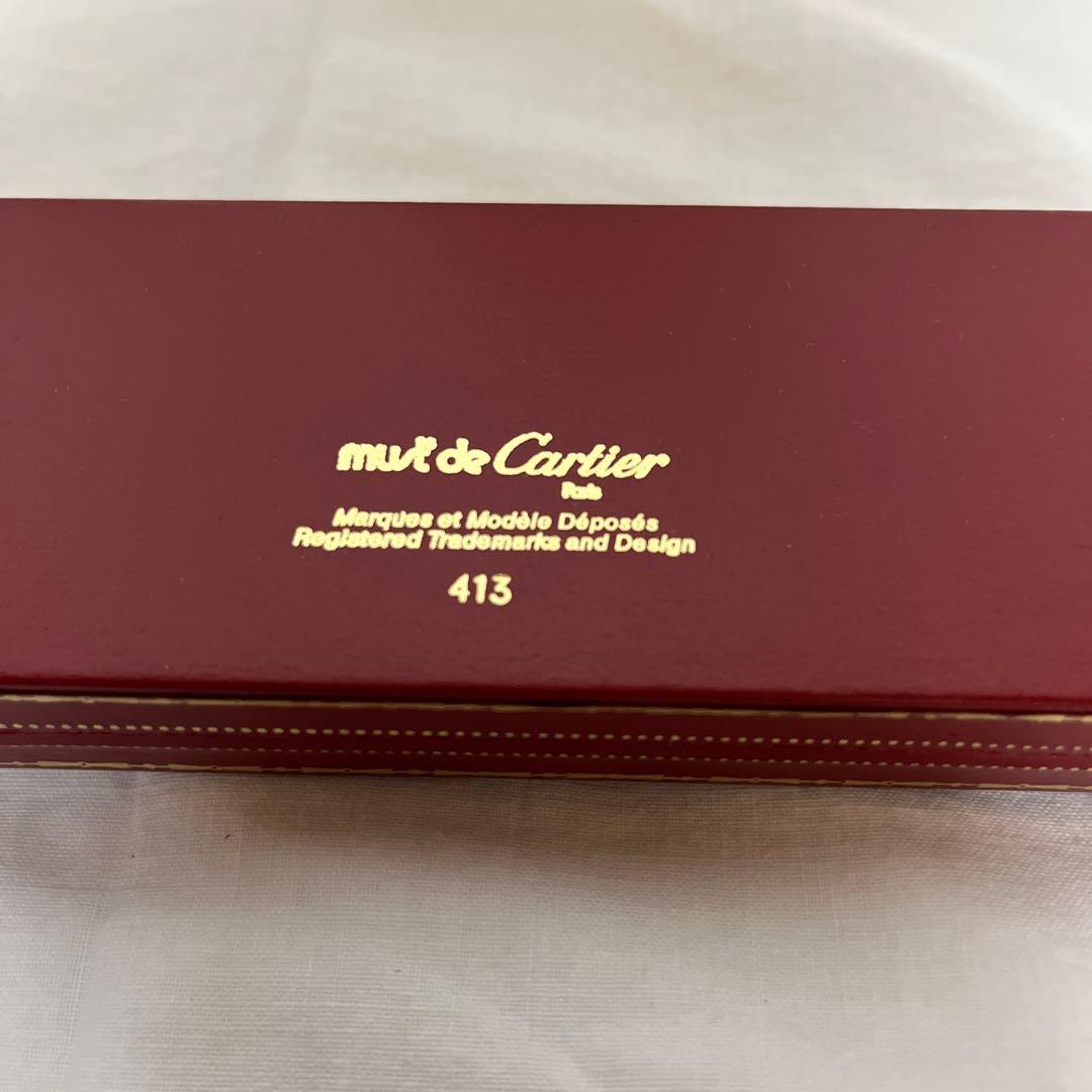 未開封品 must de Cartier カルティエ ボールペン シルバー高島屋