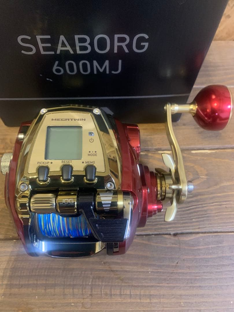 極美品！使用1回！シーボーグ600ＭＪ 電動リール SEABORG DAIWA