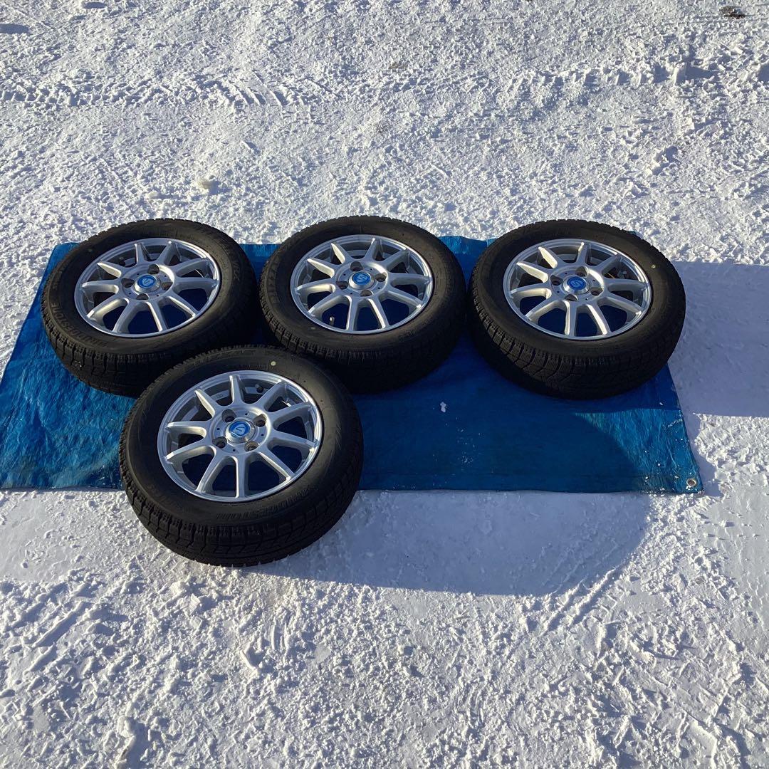 軽自動車用ブリザック155/65R13 ４本のうち２本❗️ やまゆたです‼️