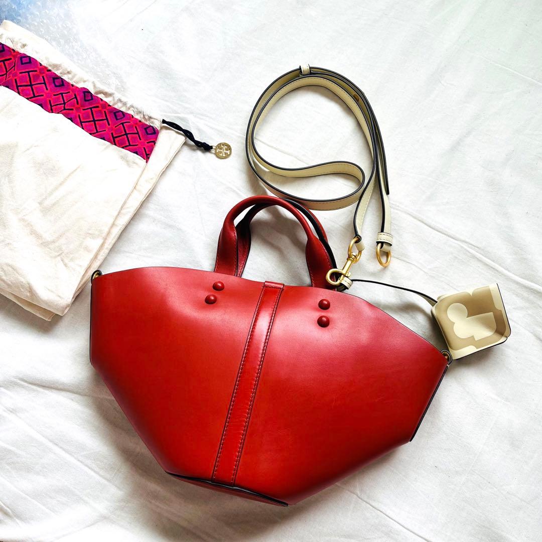 【極美品】TORY BURCH セテ ハンドバッグ ショルダー付き 2way