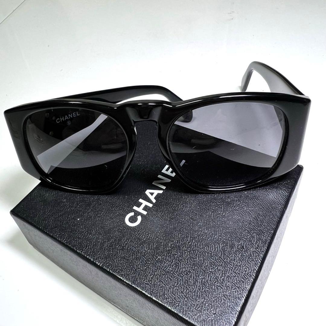【美品✨】シャネル★サングラス★ブラック★ココマーク★ゴールド