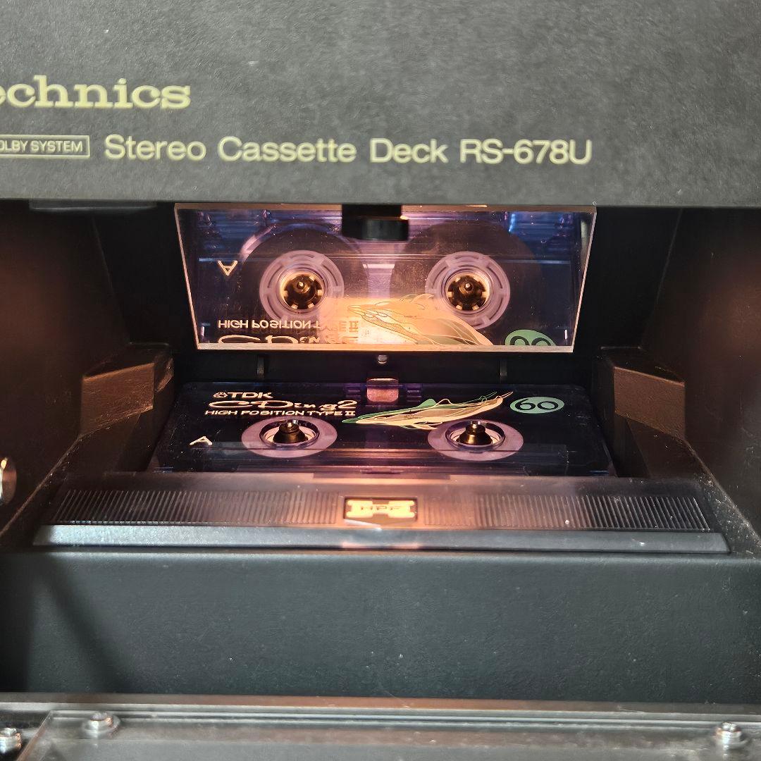 Technics テクニクス RS-678U ステレオカセットデッキ