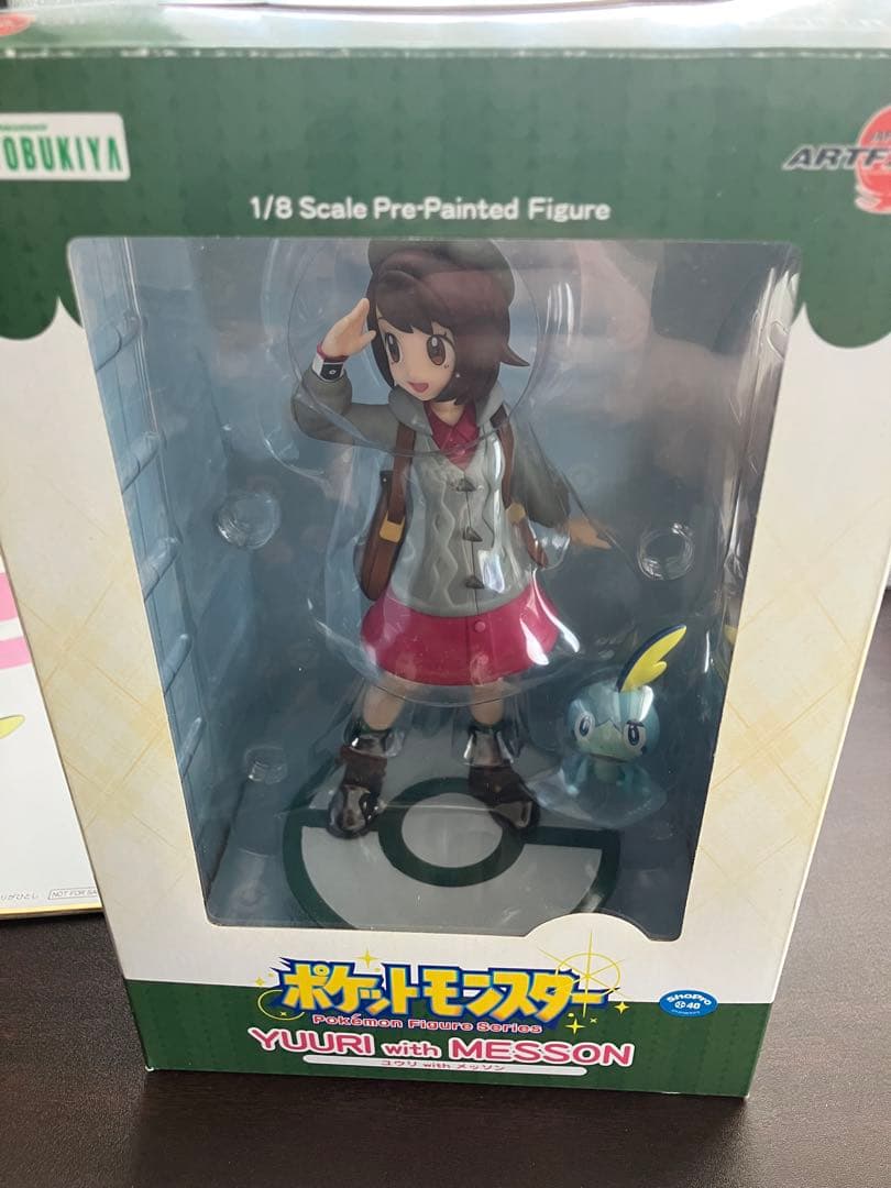 ARTFX J ポケモン ユウリ＆メッソン 初版 中古 特典色紙有り