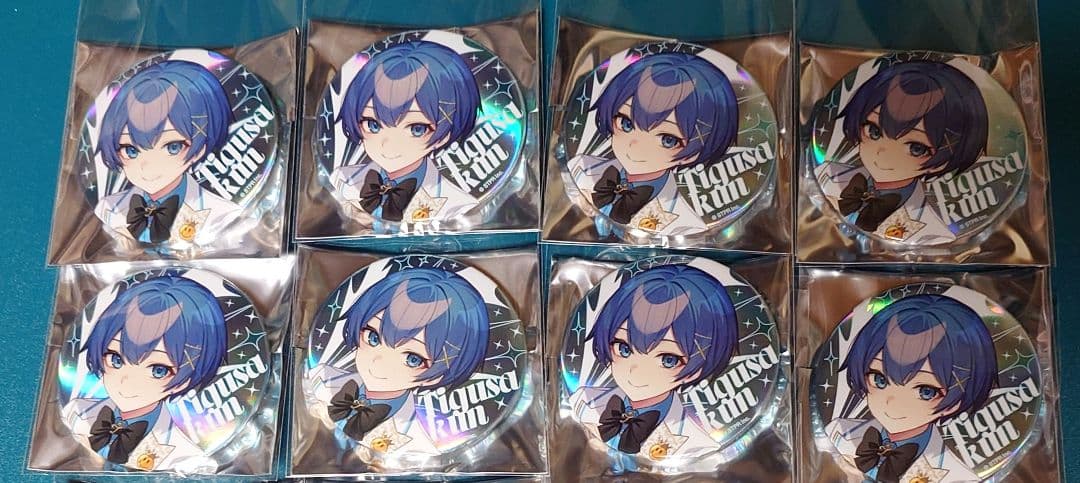 ちぐさくん　缶バッジ　等身