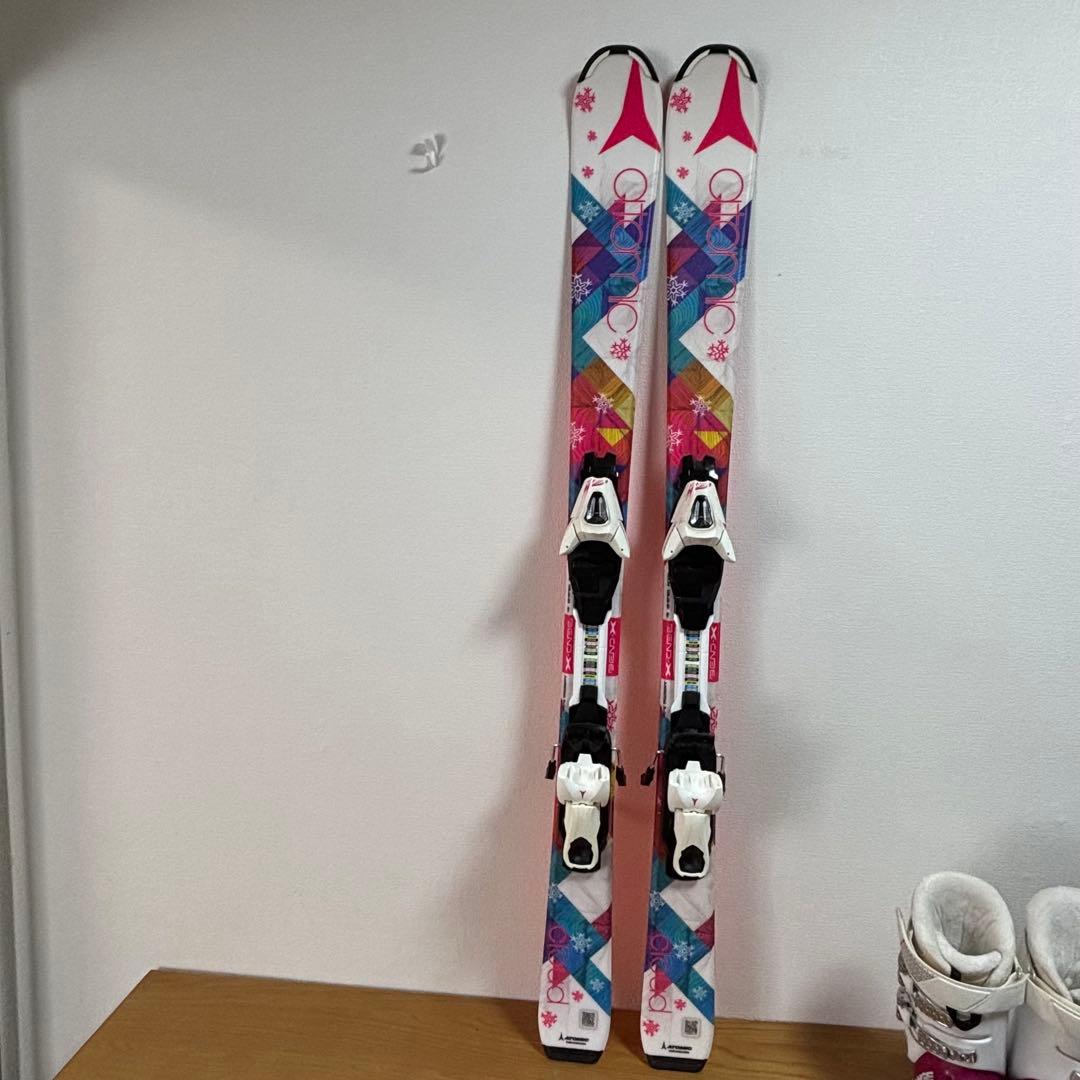 ジュニアスキーセット　ロシニョール　120cm 21-21.5cm ブーツ付