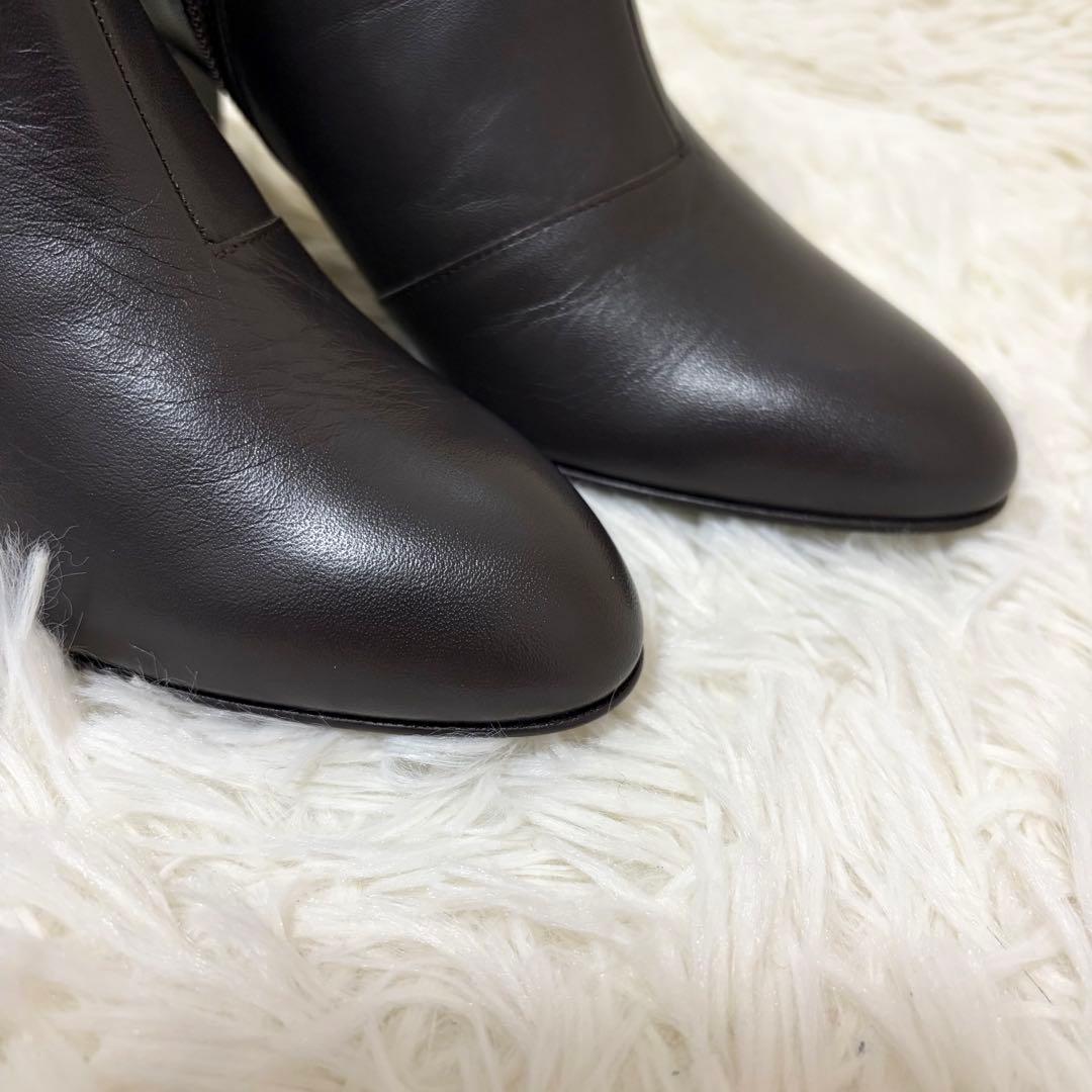 未使用品✨DIANA ショートブーツ ベルト ブラウン 日本製 23.5cm