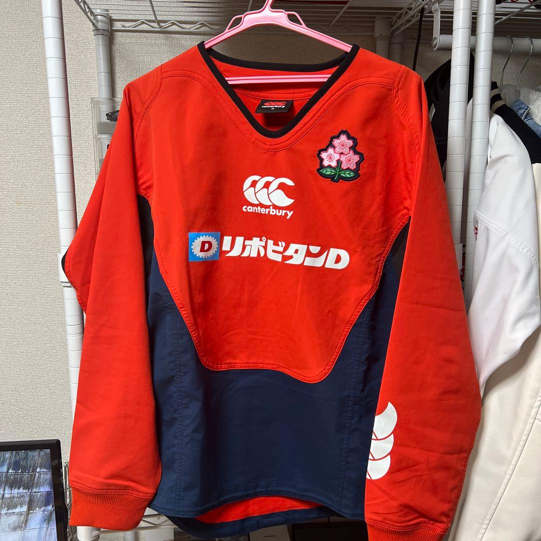 カンタベリー 日本代表 ラグビー M ジャパン プラクティス ジャージ ウェア