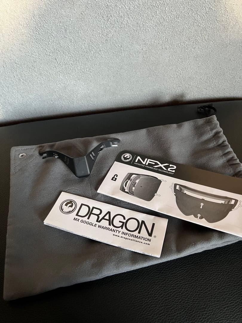 DORAGON NFX2 ゴーグル 布ケース付