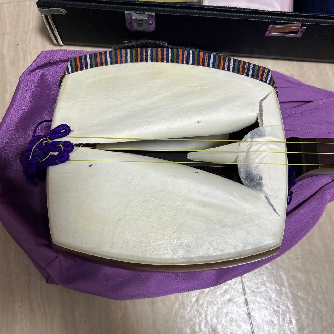 現状品！三味線 本体　ハードケース付き！