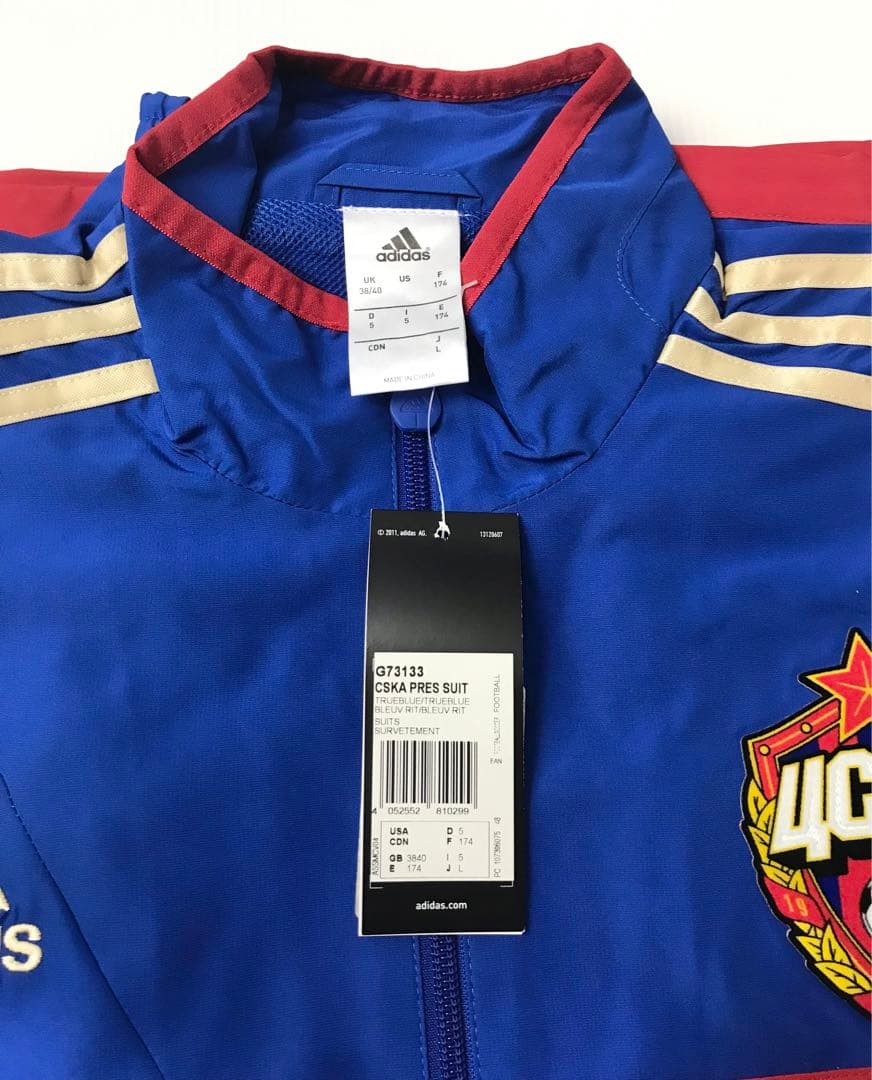 新品 チェスカモスクワ 本田圭佑選手直筆サイン入りユニフォームジャージジャケット