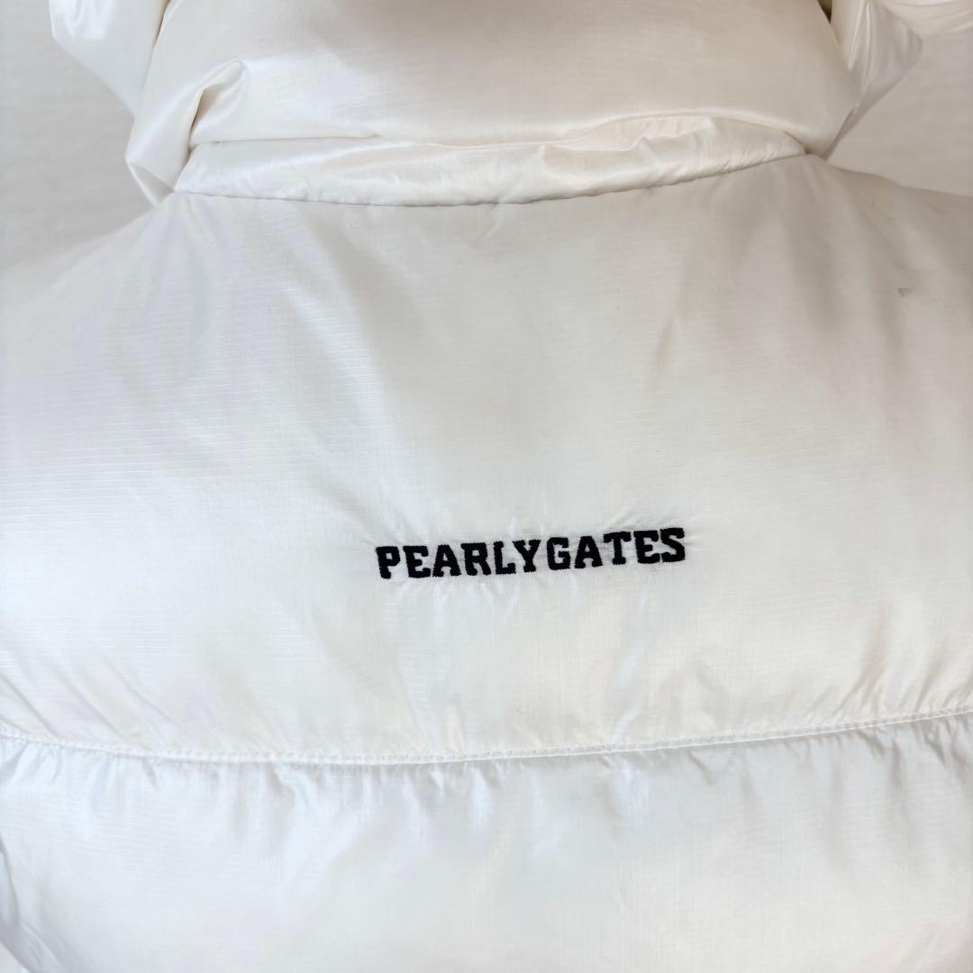 【美品】PEARLY GATES パーリーゲイツ ダウンベスト リバーシブル M