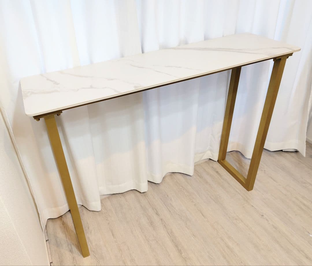 カウンターテーブル 幅140cm 奥40cm 高105cm バーテーブル
