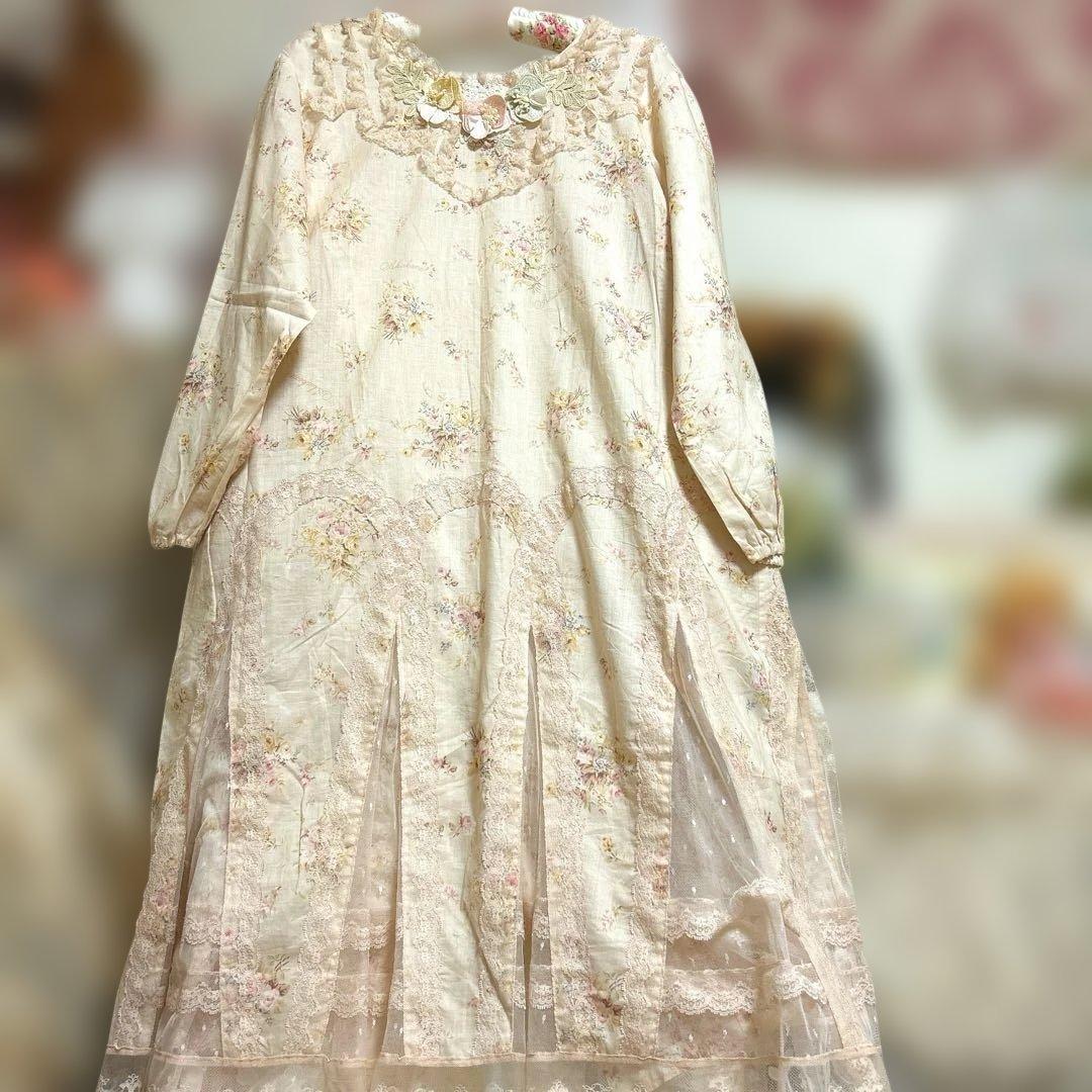 専用　さえらアキアカネ　エプロン　ワンピース　ルームウェア　未使用品