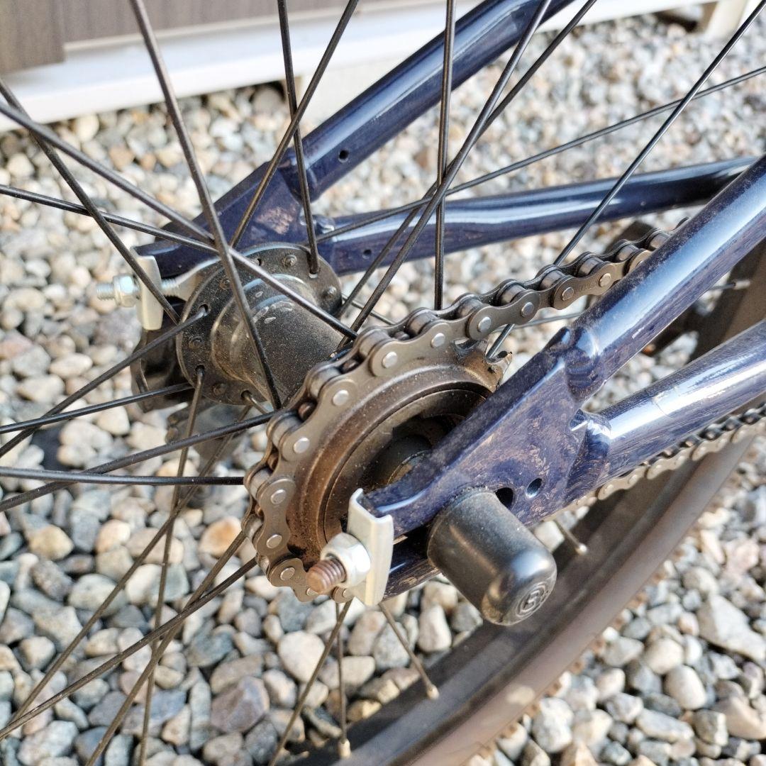 【岐阜県　手渡し】ヨツバサイクル　22インチ　子供用自転車