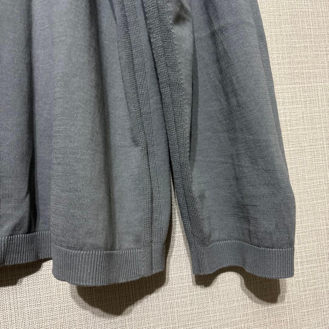ATON ニット 6 SUVIN COTTON OVERSIZE SWEATER