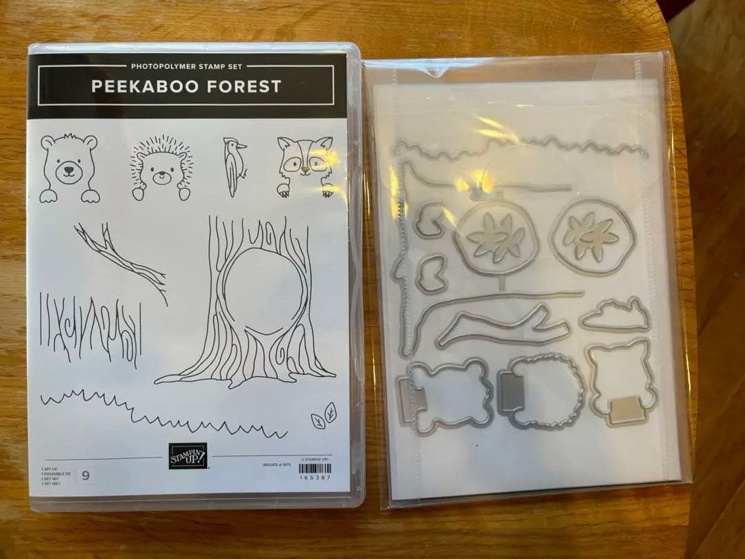 お値下♡未使用⭐︎新作可愛い動物達のスタンプ&ダイ　スタンピンアップ