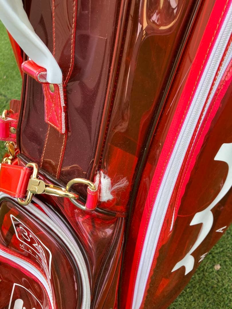 muta MARINE キャディバッグ レッド