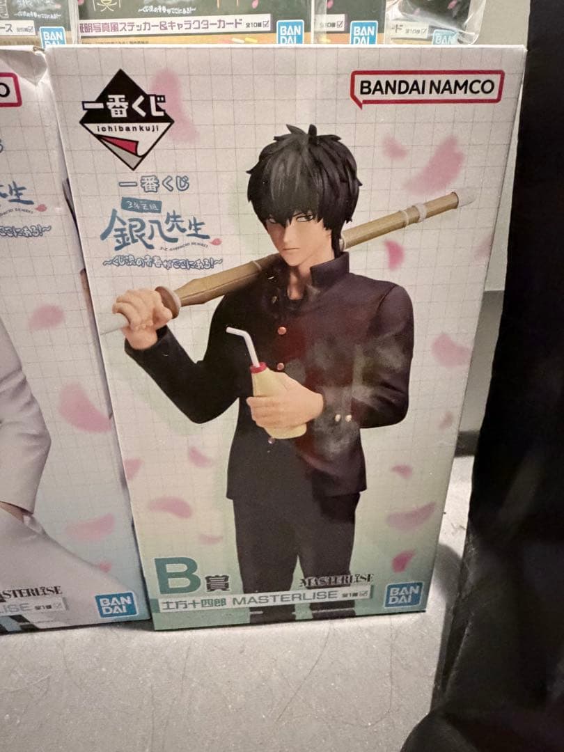銀魂　一番くじ　銀八先生　A B ラストワンF賞3つ下位賞おまけ