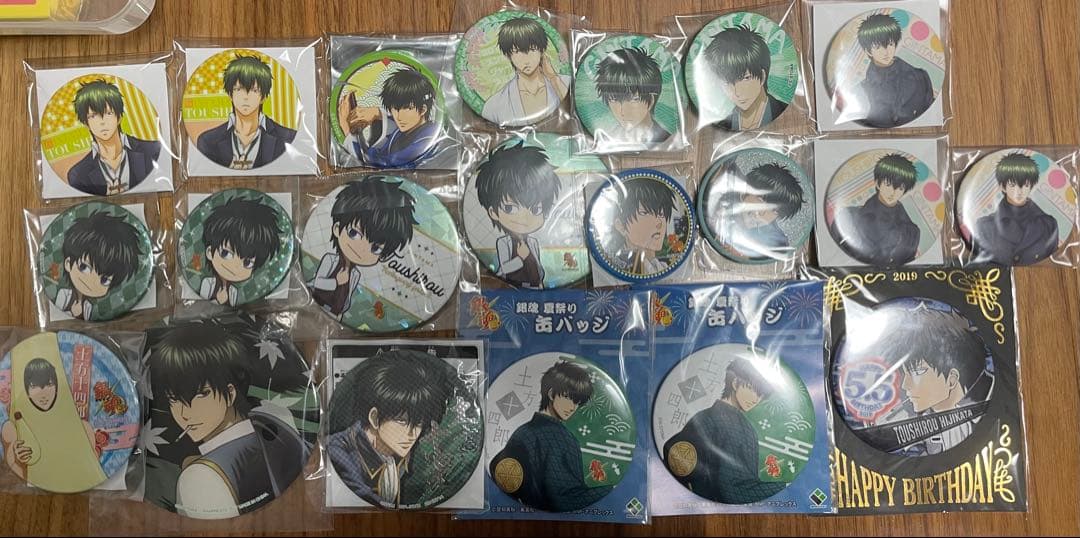 銀魂 土方 缶バッジ