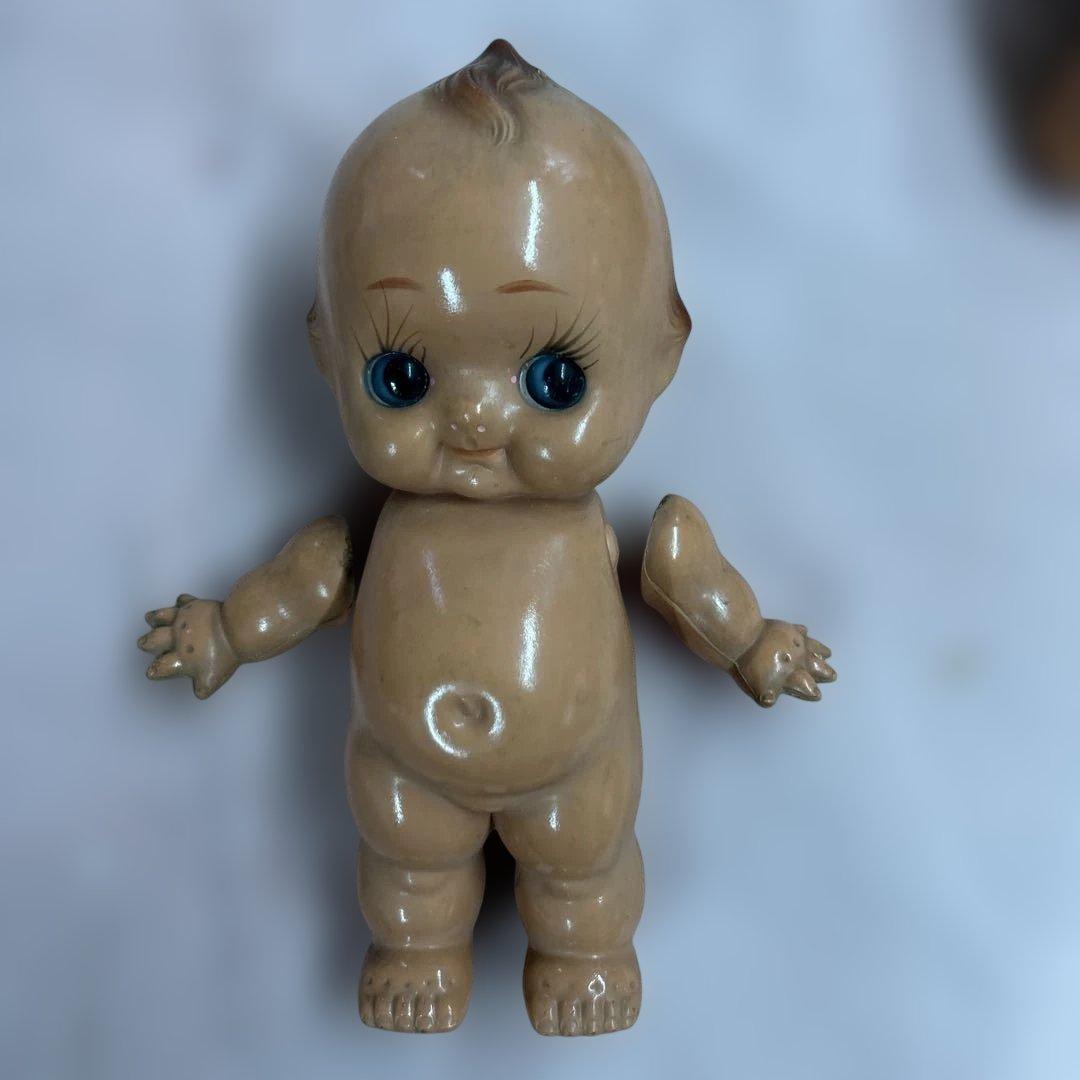 レトロ　セルロイド　キューピー　ビンテージ　ヴィンテージ　人形　当時物　昭和