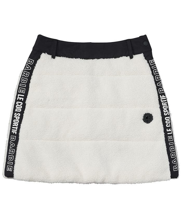 【Barbie(TM)×le coq sportifバービー ボア中わたスカート