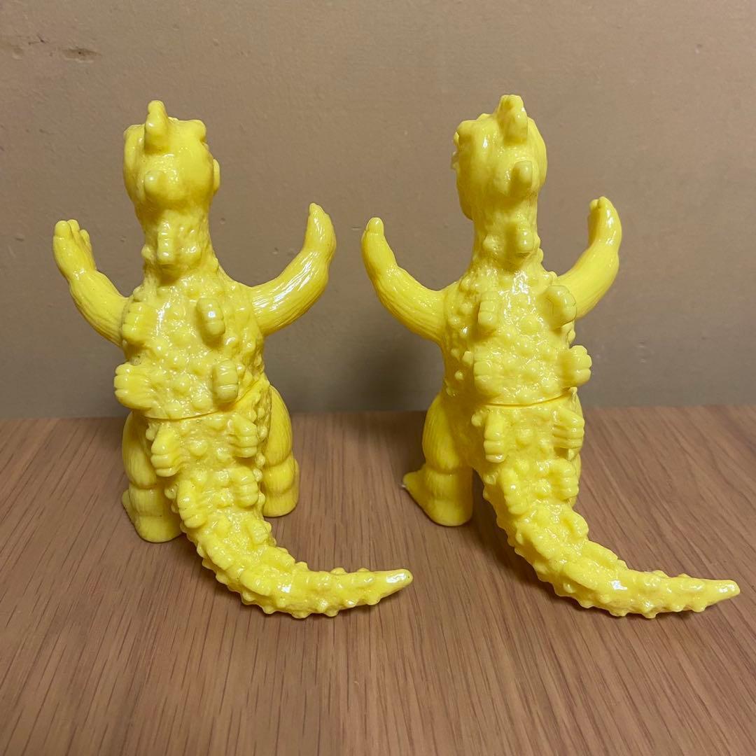 Killer J ミニサルモン ミニメヅラ 黄色成型　未塗装ソフビ 5427