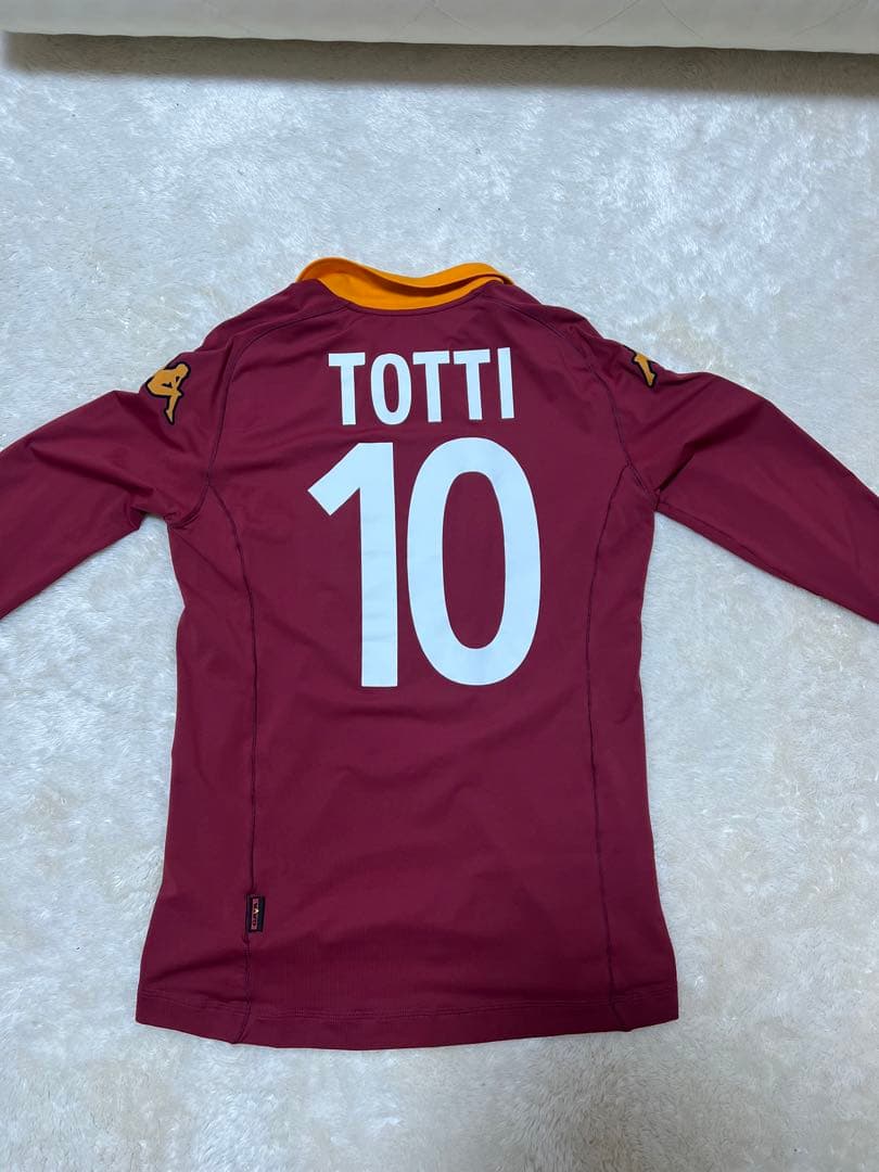 ASローマ トッティ 10番 シャツ Kappa サイズ39 超希少