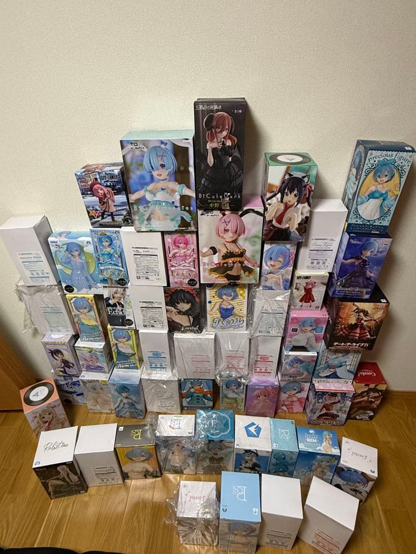 【新品未開封】まとめ売り１２５個　タイクレ限定多数 プライズフィギュア　美少女