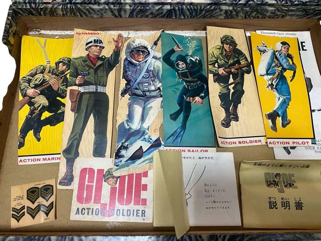 GIジョー ビンテージ 本体＋装備大量セット ミリタリー アクションソルジャー