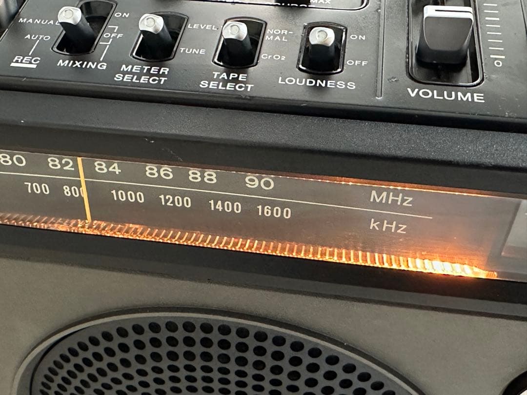 レトロ希少名機SONY ソニー ラジカセ CF-1980カセットレコーダー動作品