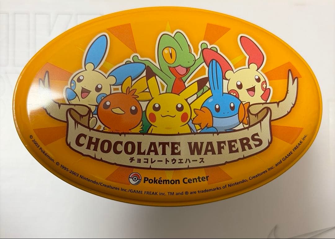 【超激レア】ポケモン チョコウエハースオーバル 缶 ルビーサファイア ホウエン