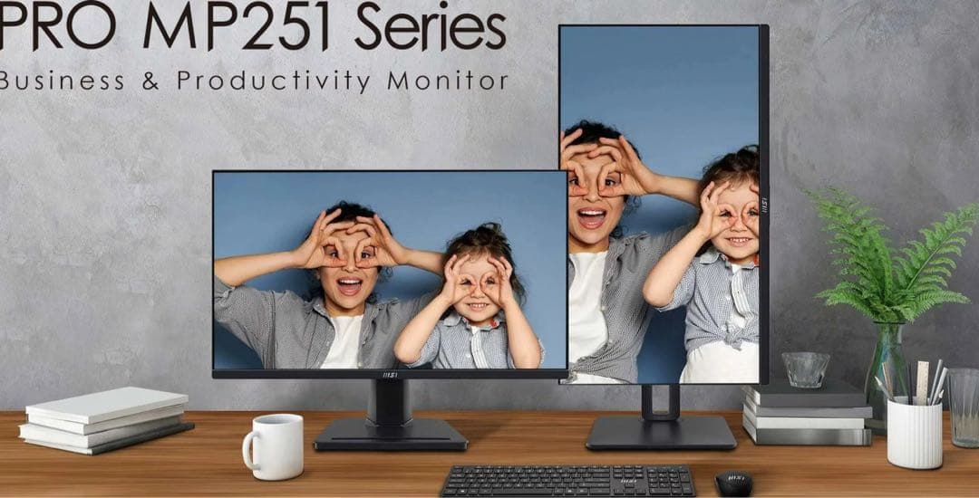 新品未開封！MSI製24.5インチ液晶モニター！