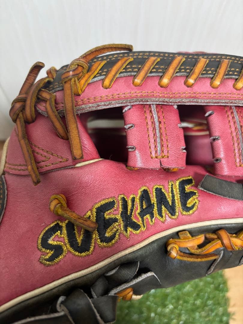 プロ支給品　実使用　末包昇大　広島カープ　ゼット　プロステイタス　外野手　コユニ