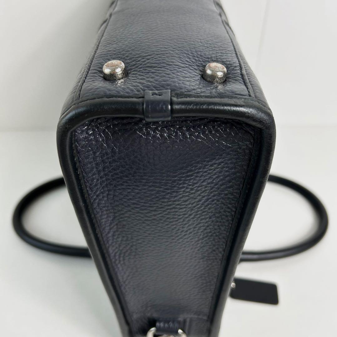 【良品】✅定価9.6万　メンテ済み　コーチ　ビジネスバッグ　COACH レザー