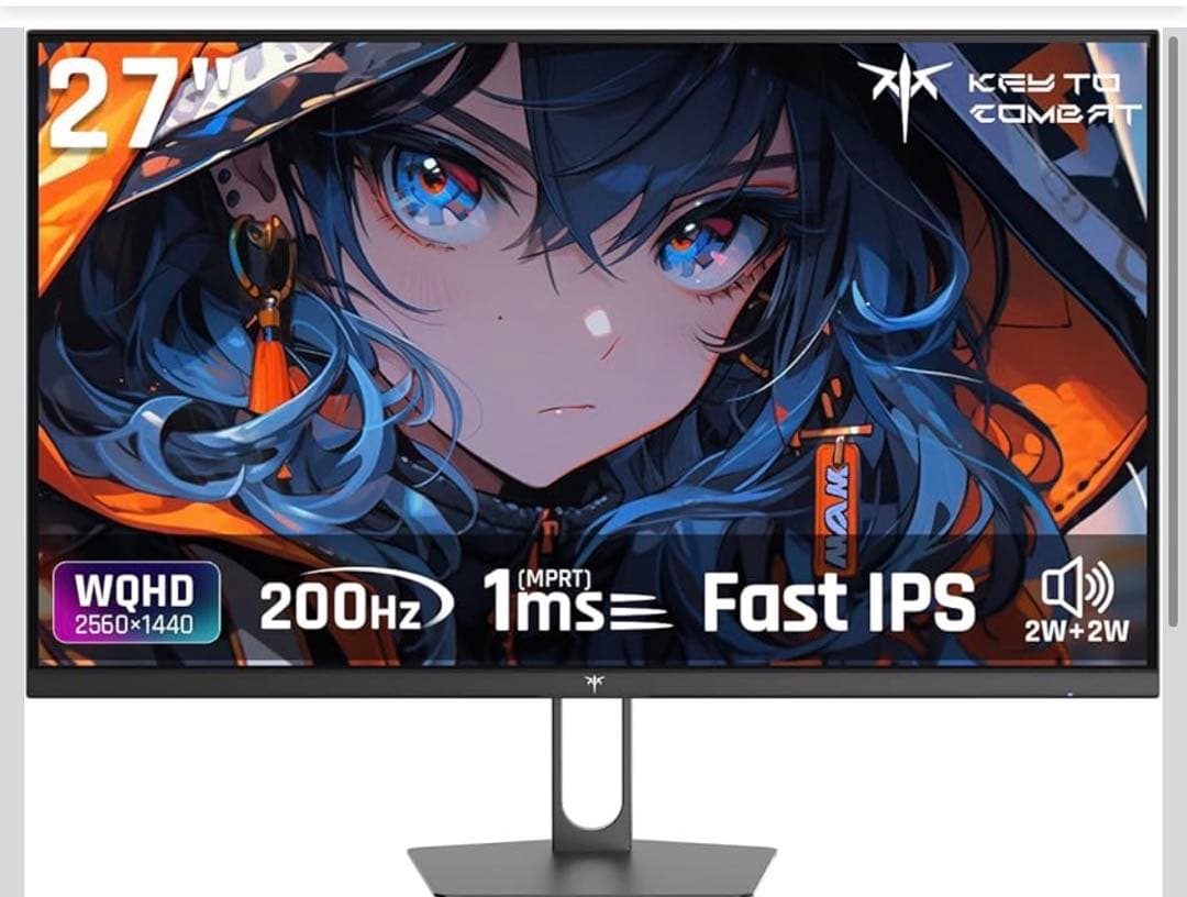 KTC ゲーミングモニター　27インチ　WQHD モニター
