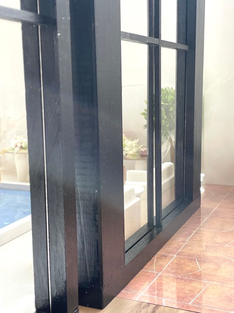 ドールハウス撮影背景ボード プールハウス＆パティオ☆ケーキカフェ追加しました♪