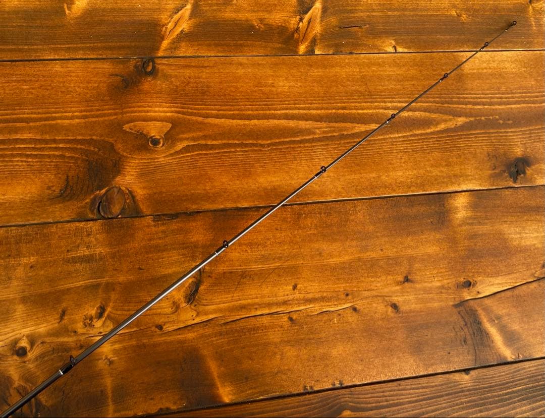 釣り竿セット　ベイトロッド　C702ML バスロッド　バス釣り　ウッドグリップ