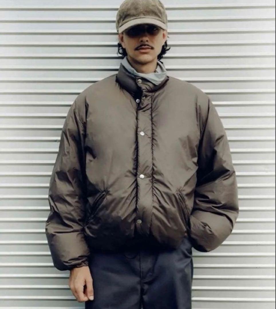 steven alan nanga別注 ダウンジャケット ダークブラウン　完売品