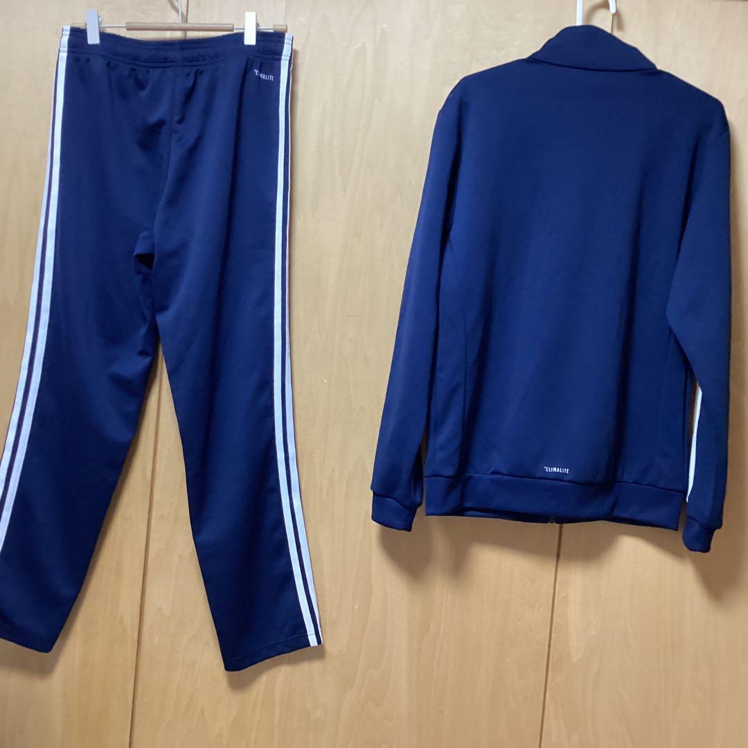 adidas ジャージ CONAVY/WHITE アディダス　M